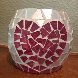 💗Glass Mosaic Votive💗